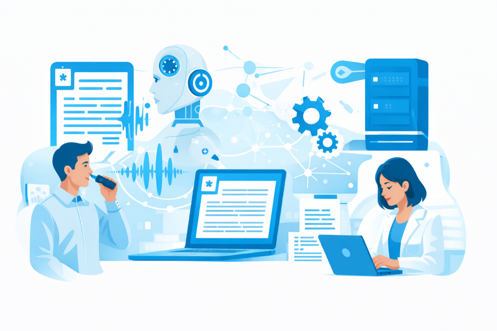 Die Software erkennt automatisch medizinische Fachbegriffe